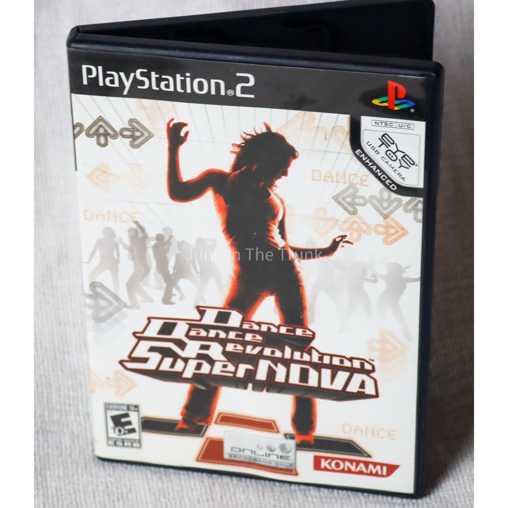 Dance Dance Revolution SuperNova 1 PlayStation 2 Konami 2006 DDR PS2 w/ Manual